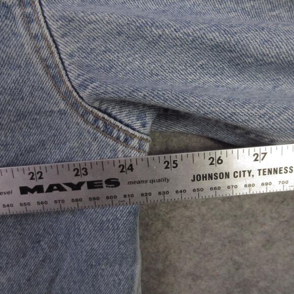 Levi's Denim Jacket Mens XL Light Wash Trucker American Flag Patch 70507-0389 - Picture 5 of 7